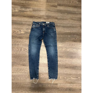 Women's Adriano Goldschmied AG Farrah skinny Jeans, Denim, 32R, Blue